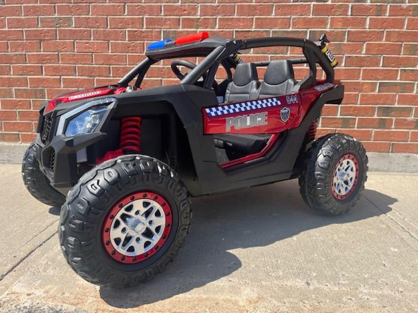UTV BUGGY XB2118 24VOLTS 4X4 MAVERICK ROUGE PEINTURE