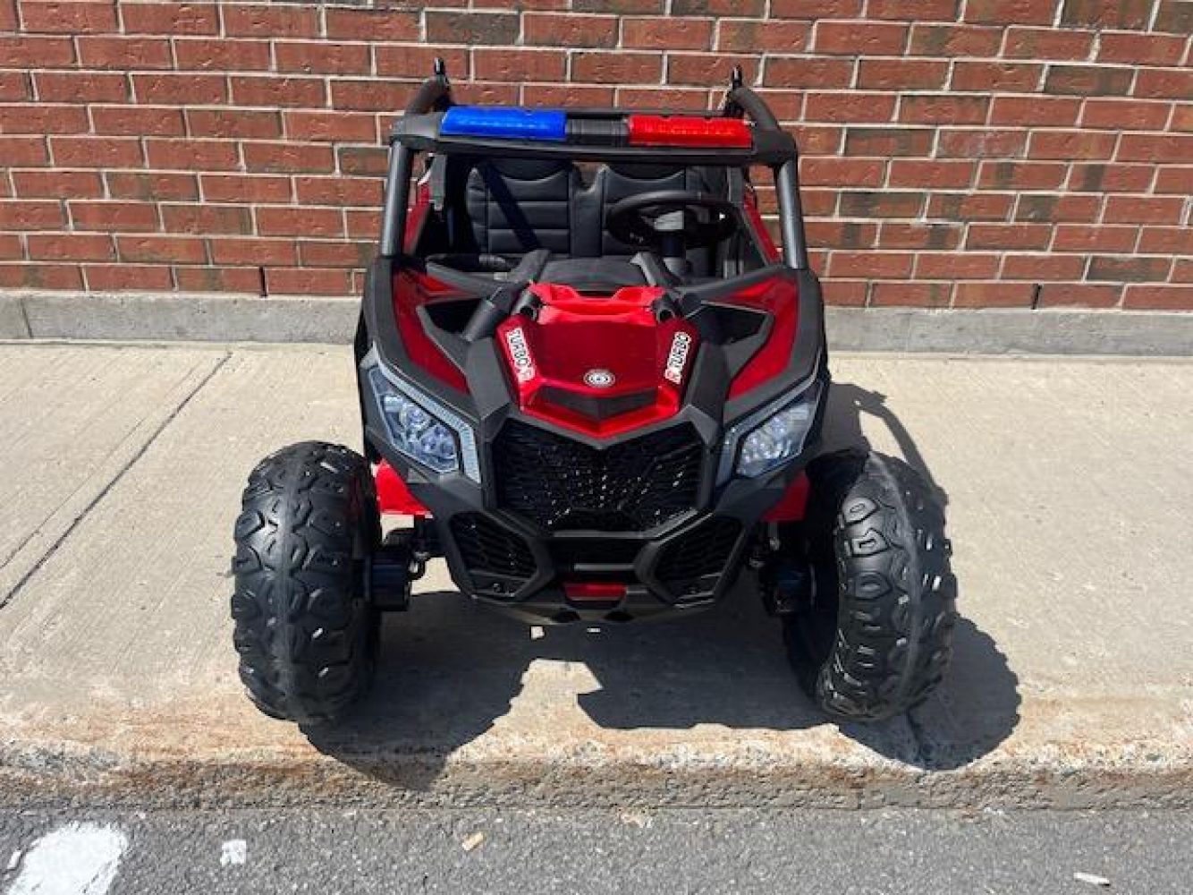 UTV BUGGY XB2118 24VOLTS 4X4 MAVERICK ROUGE PEINTURE