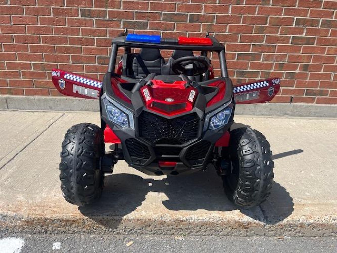 UTV BUGGY XB2118 24VOLTS 4X4 MAVERICK ROUGE PEINTURE